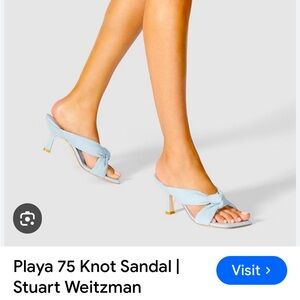Stuart weitzman knot sandals